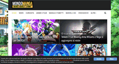 Desktop Screenshot of mondomanga.net